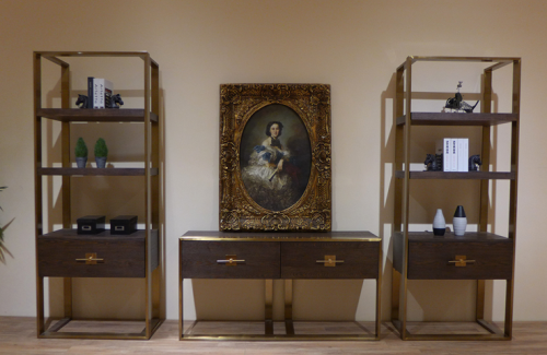 Computer Desk and Book Shelf